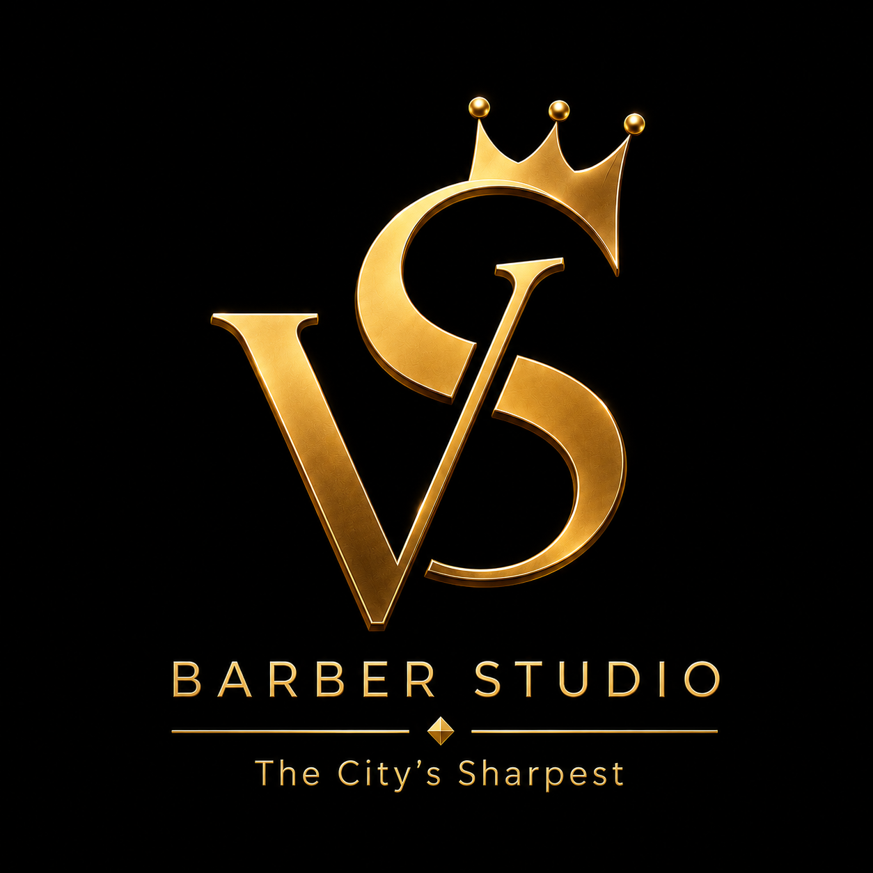 VS Barber Studio logo